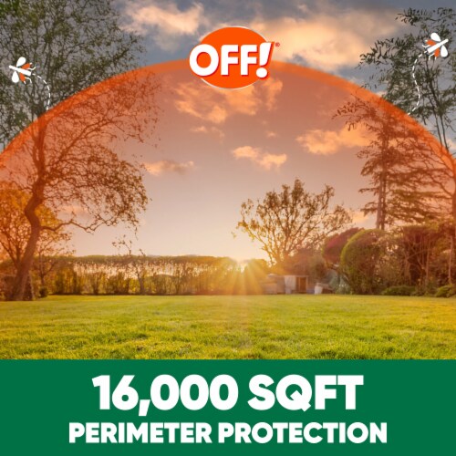 OFF! Backyard Bug Control Pretreat, Insect Control Treatment with Hose Spray, 32 oz Perspective: top