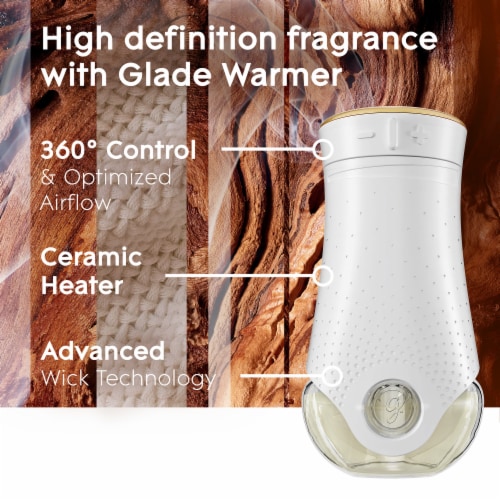 Glade® PlugIns® Cashmere Woods® Scented Oil Refills Perspective: top