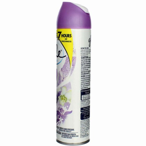 Glade Lavender & Vanilla Spray Perspective: top