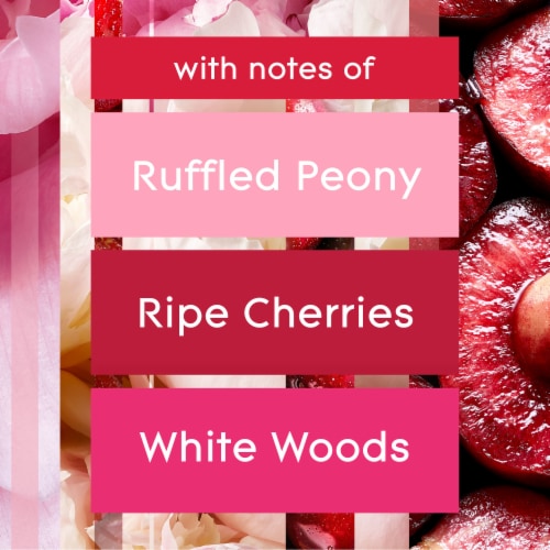 Glade® Blooming Peony & Cherry Automatic Spray Refill Perspective: top