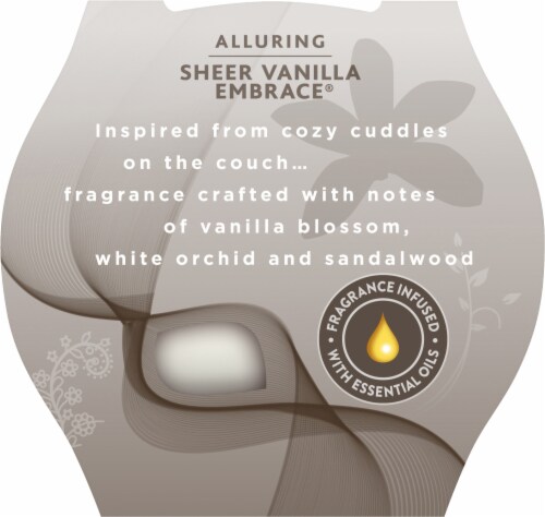 Glade® Jar Candle Alluring Sheer Vanilla Embrace® Perspective: top