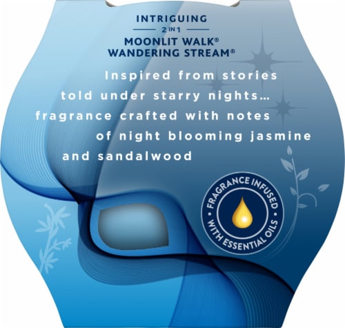 Glade® Moonlit Walk Wandering Stream Candle Perspective: top