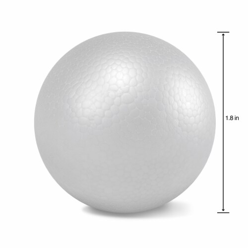 FloraCraft SmoothFoM Ball 12/Pkg-1.8 Perspective: top
