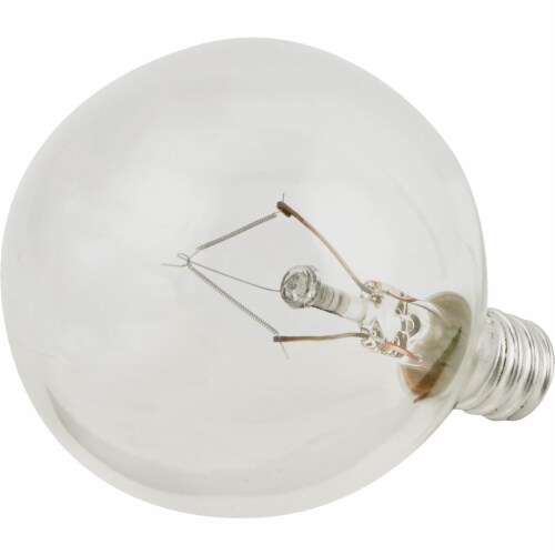 Philips DuraMax 40-Watt Candelabra Base G16.5 Globe Light Bulbs Perspective: top