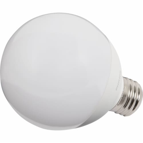 Philips 5.5-Watt (60-Watt) Medium Base Globe G25 LED Light Bulbs Perspective: top