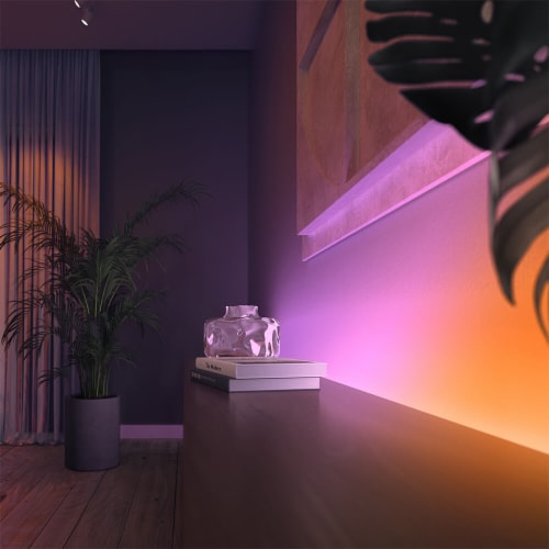 Hue 570556 Ambiance Gradient Lightstrip Base Perspective: top