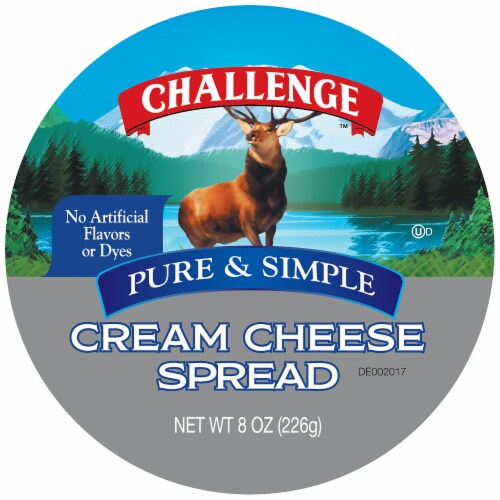 Challenge Soft Cream Cheese Perspective: top