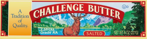 Challenge Butter® Salted Butter Sticks Perspective: top