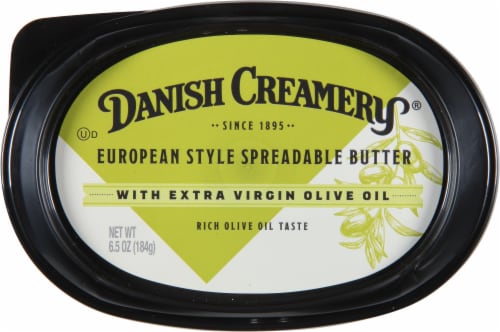 Danish Creamery® Extra Virgin Olive Oil European Style Spreadable Butter Perspective: top