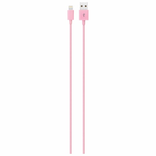 iLive iPhone Lightning Cable - Pink Perspective: top