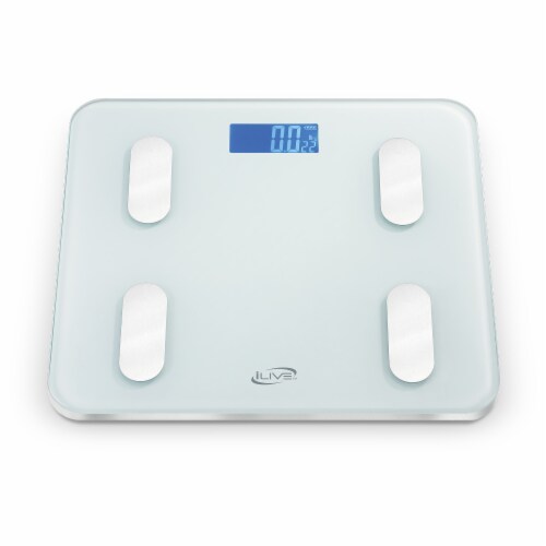 iLive Smart Digital Scale - White Perspective: top