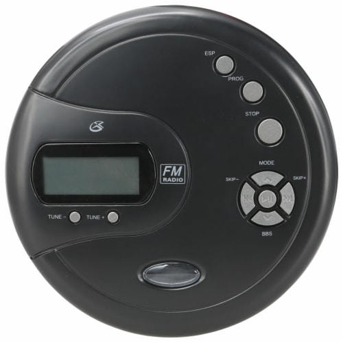 GPX Portable CD Player - Black Perspective: top