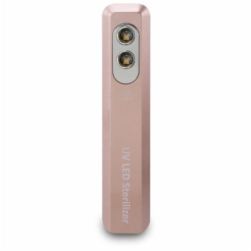 iLive Portable UV LED Sanitizer Wand - Pink Perspective: top