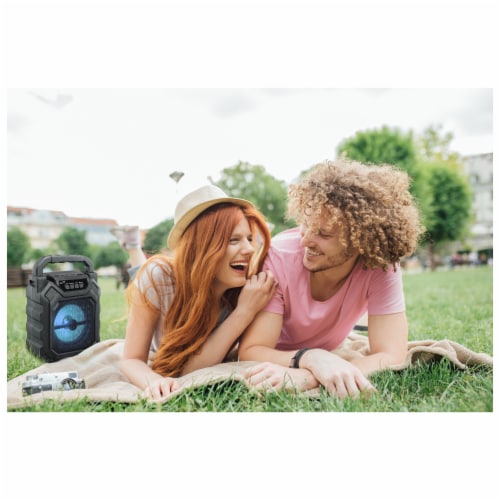 iLive ISB199B Tailgate Bluetooth Speaker - Black Perspective: top