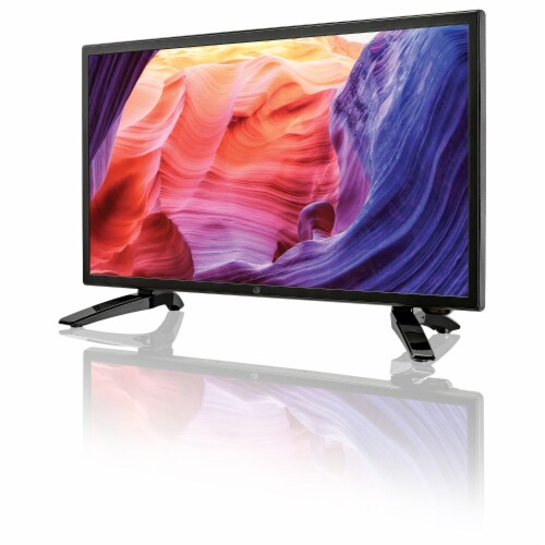 GPX HD LED 19 Inch Television Perspective: top