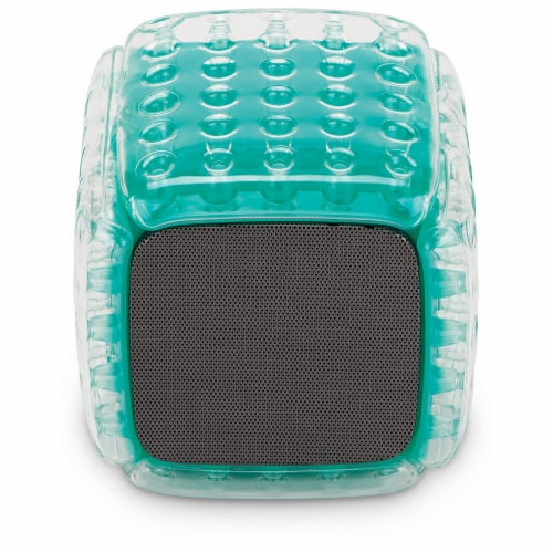 iLive Cush Air Bluetooth Waterproof Speaker - Turquoise Perspective: top