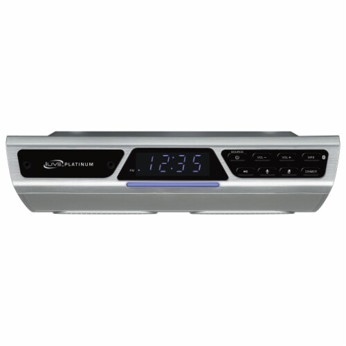 iLive Wireless Undercabinet Speaker with Alexa Voice Activation Perspective: top