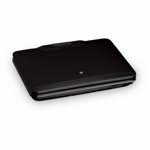 GPX PD701B Portable DVD Player - Black Perspective: top