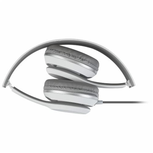 iLive Over the Ear Headphones - White Perspective: top