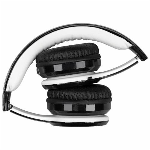 iLive IAHB239B Bluetooth Headphones - Black/White Perspective: top