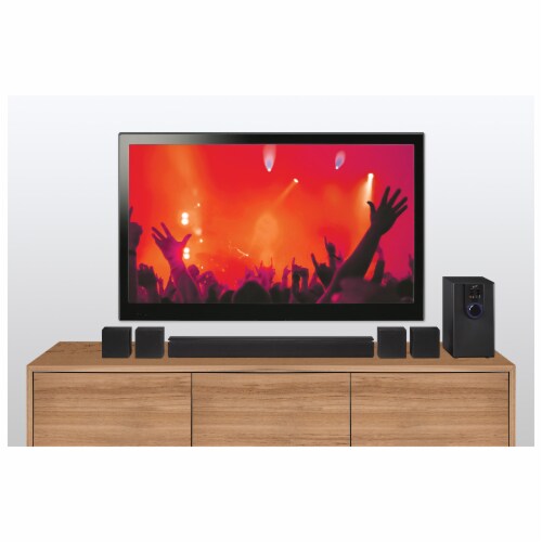 iLive 5.1 Home Theater Surround Speaker System Perspective: top