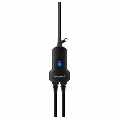 Amped Wireless 2 Socket Outdoor Smart Plug Perspective: top