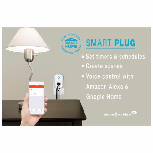 iLive Smart Home Bundle with Alexa Undercabinet System and Smart Plug Perspective: top
