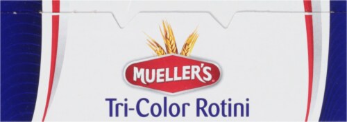 Mueller's® Tri-Color Rotini Perspective: top