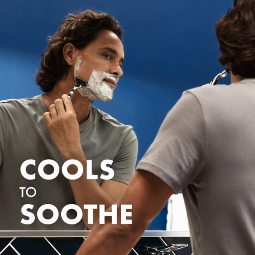 Gillette Series for Men Soothing Shave Gel Perspective: top