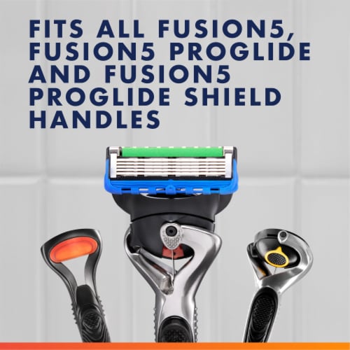 Gillette ProGlide Men's 5-Blade Razor Blades Refills Cartridges Perspective: top