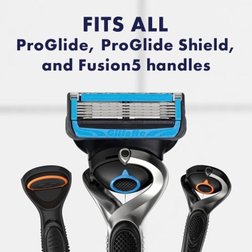 Gillette ProGlide Chill Men's Razor Blades Refills Cartridges Perspective: top