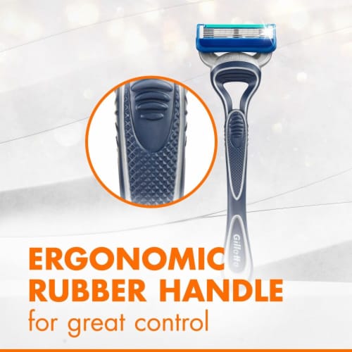 Gillette Sensor5 Men's Disposable Razors Perspective: top