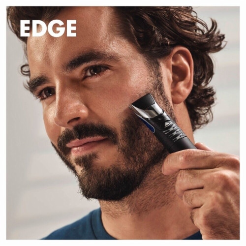 Gillette Styler with Men's Razors & Edger Beard Trimmer Perspective: top