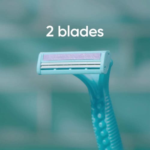 Gillette Simply Venus 2 Disposable Razors Perspective: top