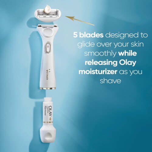 Gillette Venus Radiant Skin Women Razor Blade Refill Cartridges Perspective: top