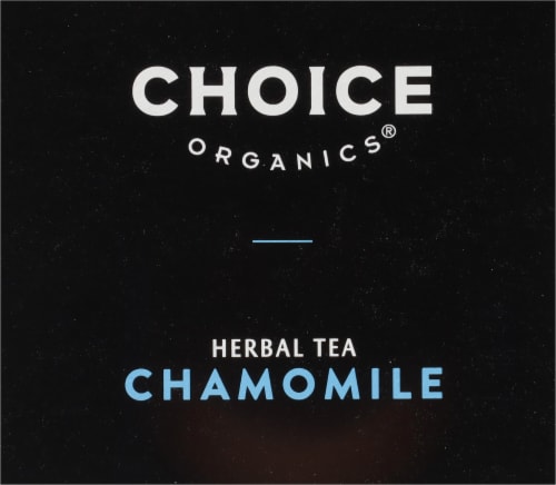 Choice Organics Chamomile Herbal Tea Bags Perspective: top