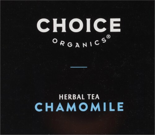 Choice Organics Chamomile Herbal Tea Bags Perspective: top