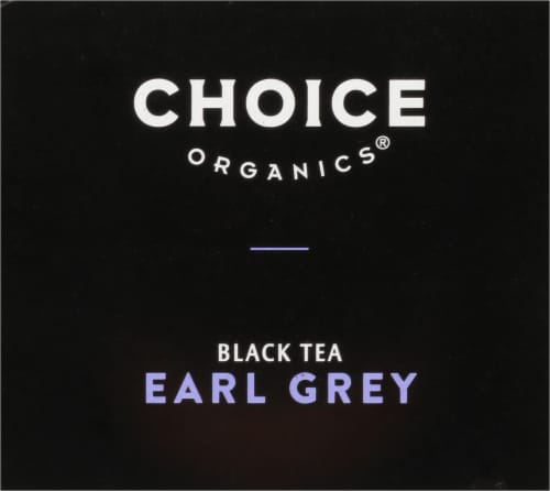 Choice Organics™ Earl Grey Tea Bags Perspective: top