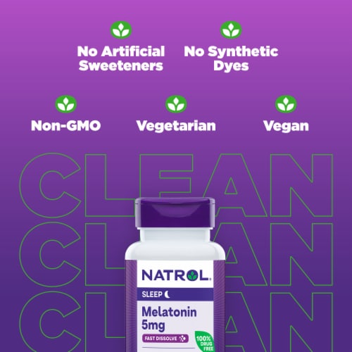Natrol melatonin shop sleep 5mg