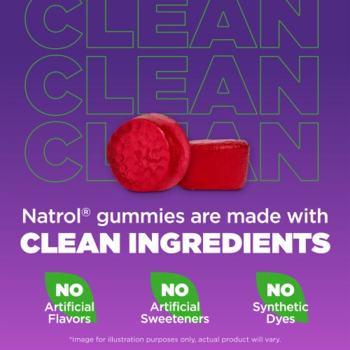 Natrol® Melatonin Strawberry Gummies 5 mg Perspective: top