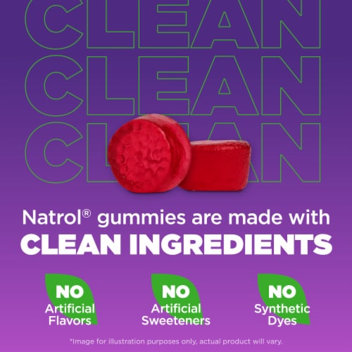 Natrol® Kids Melatonin Berry Flavored Gummies 1mg Perspective: top