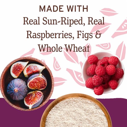 Nature's Bakery® Raspberry Fig Bars Perspective: top