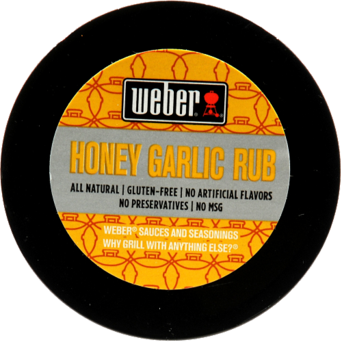 Weber Honey Garlic Rub Perspective: top