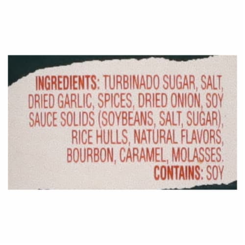 Weber Buffalo Trace Smooth & Savory Blend Whiskey Flavored Seasoning Perspective: top