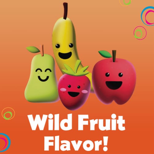 DenTek Kids Fun Flossers Wild Fruit Perspective: top