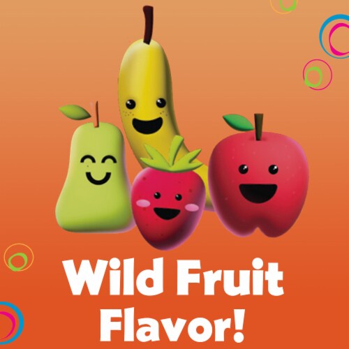 DenTek Kids Fun Flossers Wild Fruit Perspective: top
