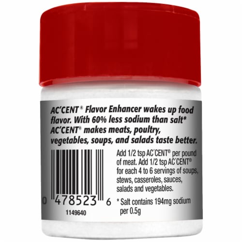 Accent Flavor Enhancer Perspective: top