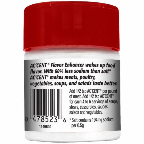 Accent Flavor Enhancer Perspective: top
