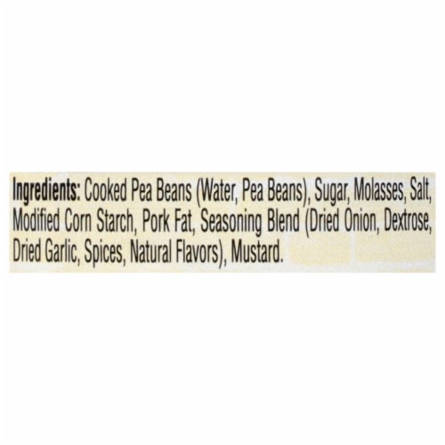 B&M Original with Molasses, Pork & Spices Baked Beans Perspective: top