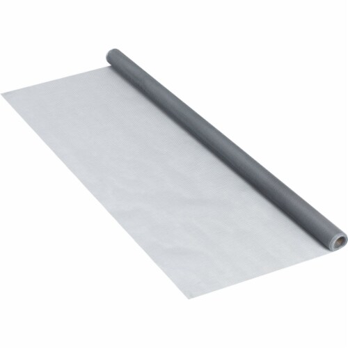 Phifer 30 In. x 84 In. Gray Fiberglass Screen Cloth Ready Rolls 3003928 Perspective: top